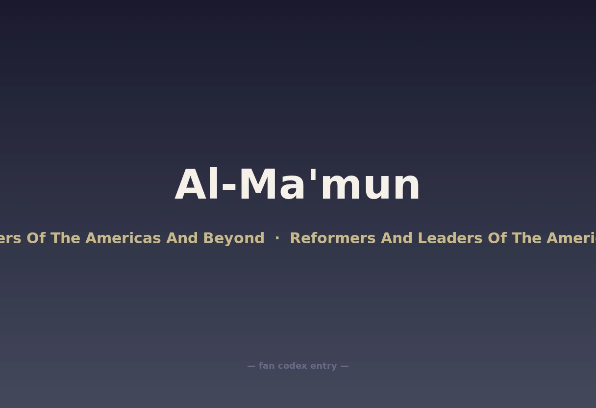 Al-Ma'mun